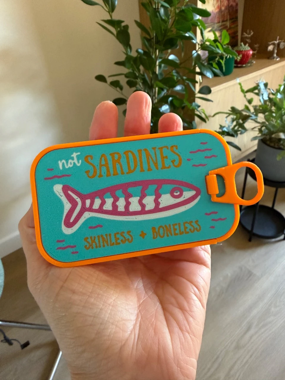 Caixa organizadora de joias Sardines Can Travel – photo 2
